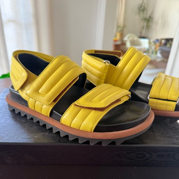 Dries Van Noten Chunky Scratch Sandals - Picture 1 of 7